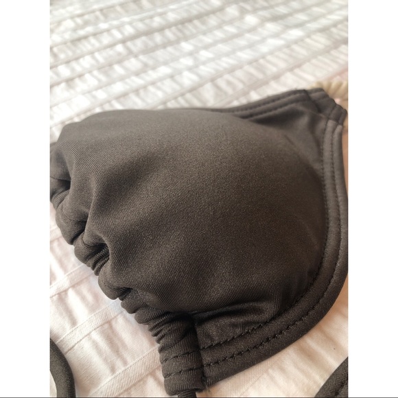 Ardene Brown Triangle Top Bikini - Picture 4 of 10